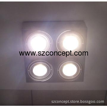 40W Hanging Light With 4pcs AR111 10W Lamp, LED Ceiling Light - P